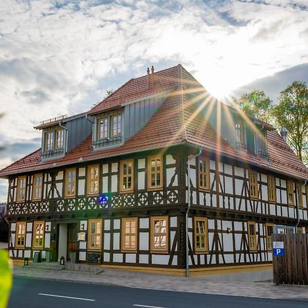 Hotel Teutsche Schule Schleusingen Exterior foto